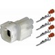 28456 - 4 circuit female MT series connector kit (1pc)